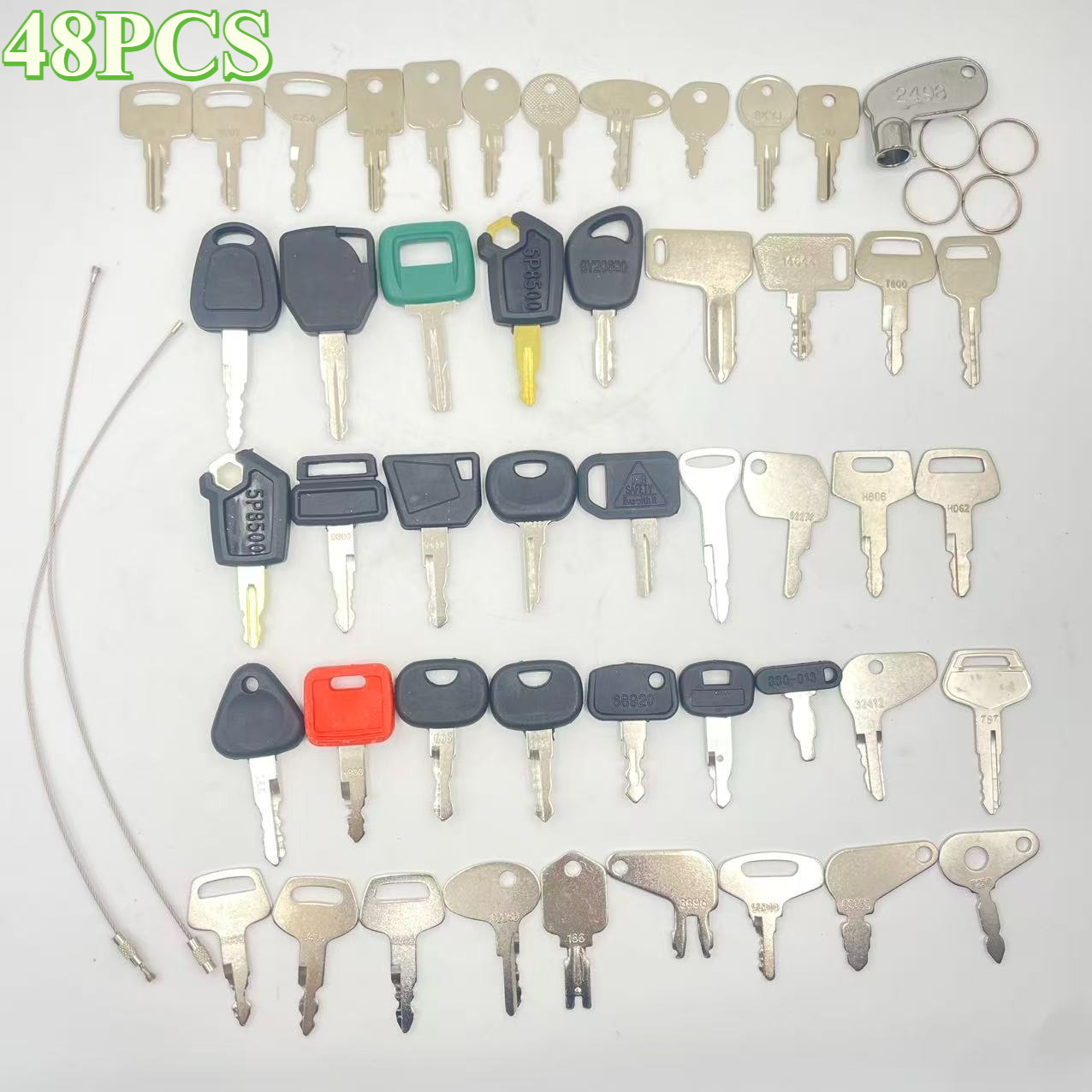 Heavy Equipment Key Set - 48개 중장비 키 세트 (코마츠 H806