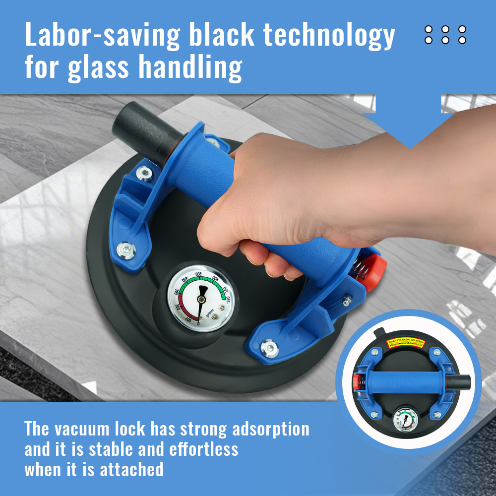 Vacuum Suction Cup Lifter - 진공 흡착컵 250kg 운반 용량 8인치