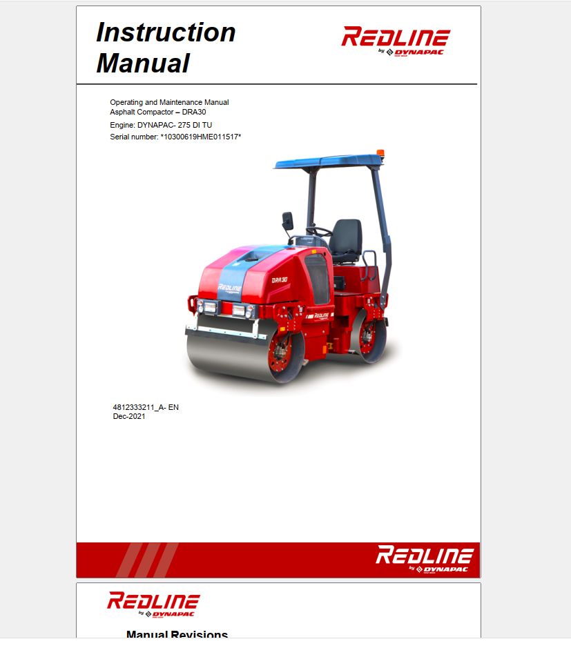 Heavy Equipment In - SpecDiag Dynapac 중장비 17.9GB PDF 부품