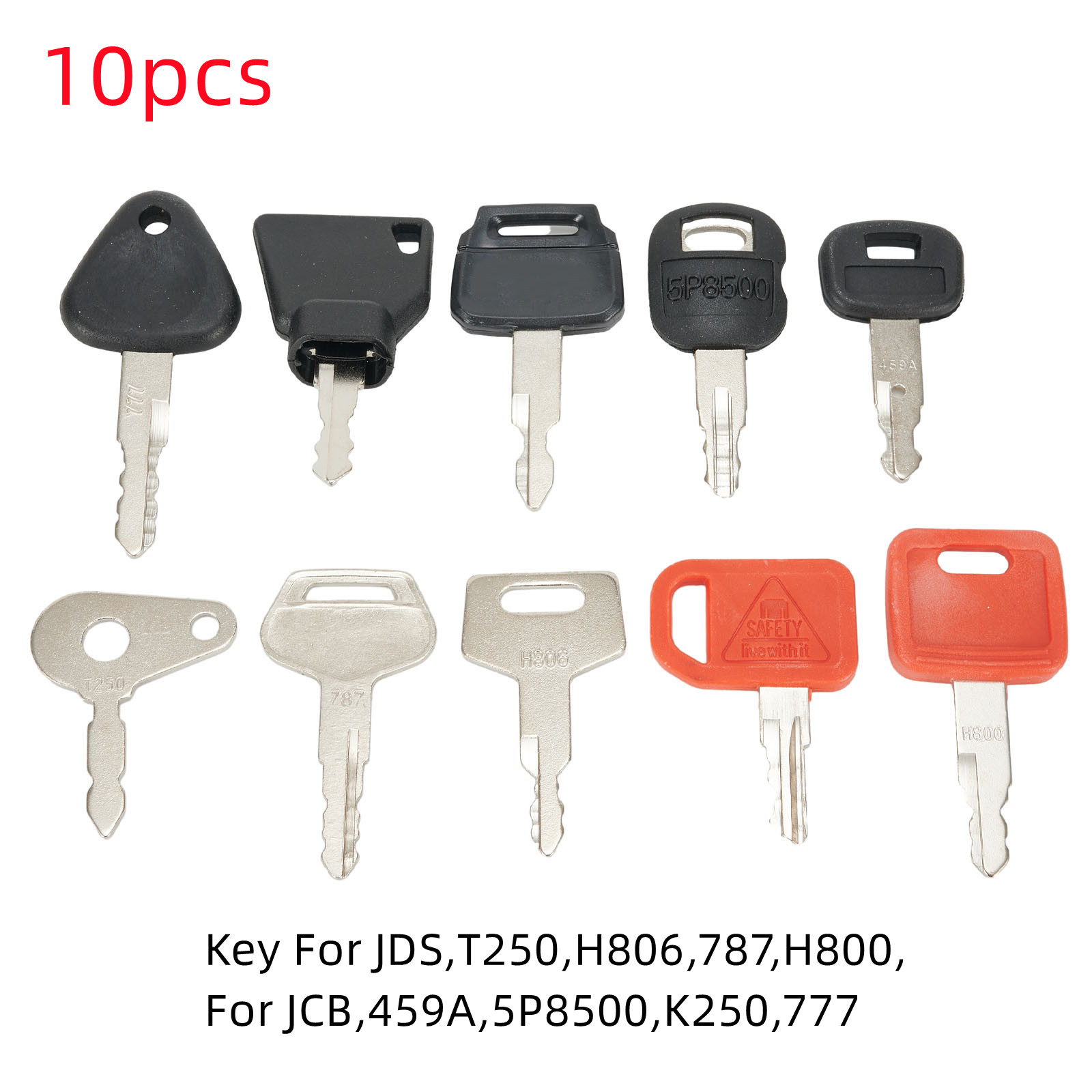 Heavy Equipment Key Set - 대부분의 굴삭기 트랙터 중기계용 마스터 키