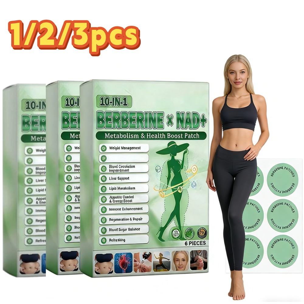 10-in-1 베르베린 x NAD+ 체중 관리 보조 패 - Heavy Equipment Stickers 리뷰 및 가격