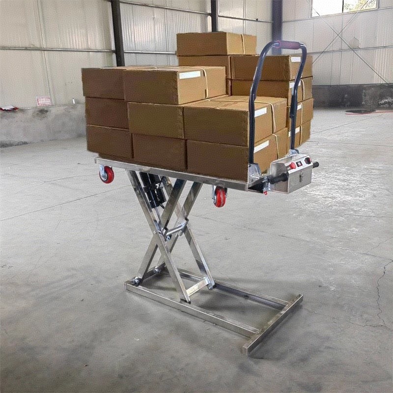 유압 전동 가위형 리프트 테이블 4륜 강철 화물 트롤리 - Scissor Lift Table Hydraulic 리뷰 및 가격