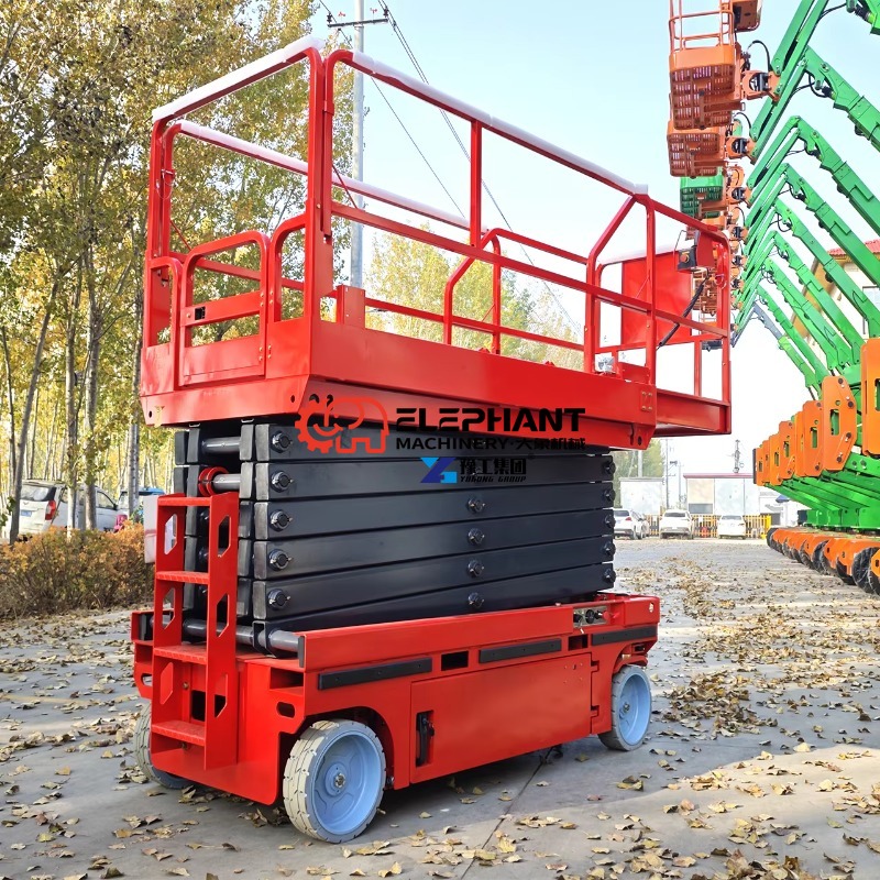 새로운 직판 CE 6m - 18m 고소작업대 고정식 자 - Scissor Lift Table Hydraulic 리뷰 및 가격