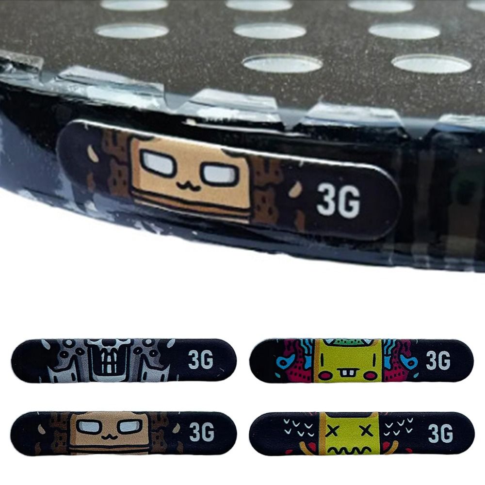 6PCS 만화 테니스 라켓 무게 조절 스티커 3g 자가 - Heavy Equipment Stickers 리뷰 및 가격