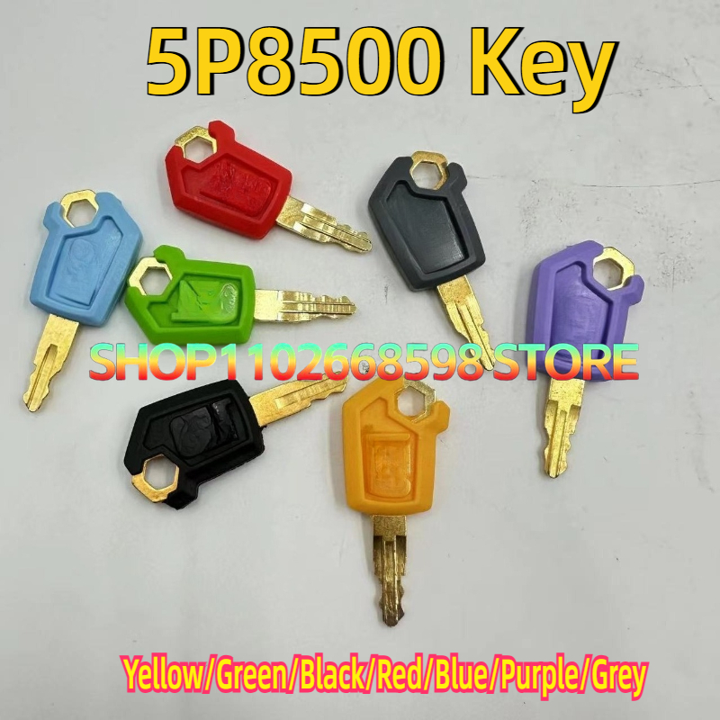 50개 5P8500 키 노란색/녹색/검정색/빨간색/파란 - Heavy Equipment Yellow 리뷰 및 가격
