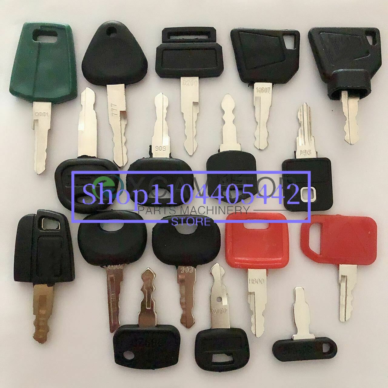 쿠보타 C001 D200 787 52240 166 5P - Heavy Equipment Key Set 리뷰 및 가격