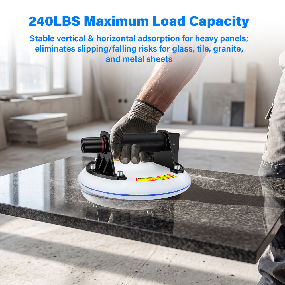 진공 흡착컵 220kg 운반 용량 8인치 진공 흡착컵  - Vacuum Suction Cup Lifter 리뷰 및 가격
