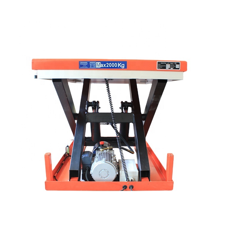 1T 전동 리프팅 테이블 유압식 가위형 리프트 플랫폼  - Scissor Lift Table Hydraulic 리뷰 및 가격