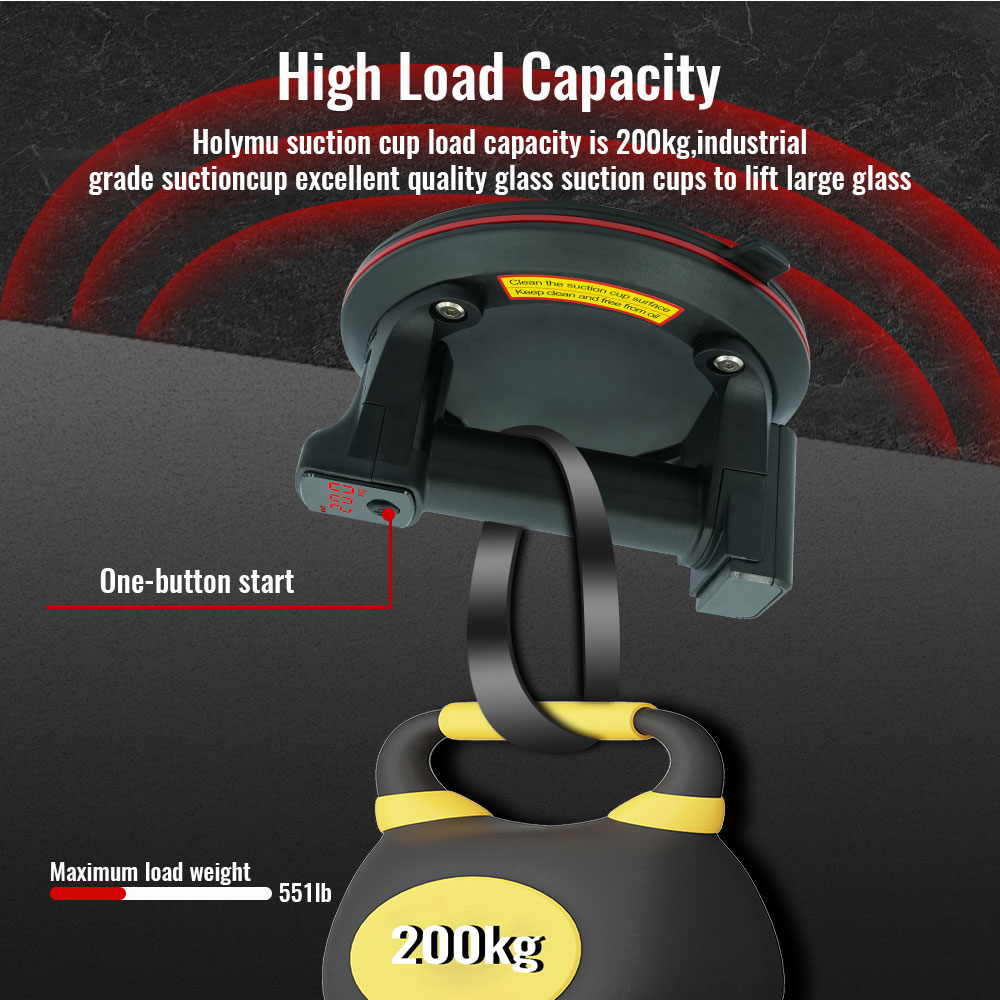 휴대용 200kg 지능형 디스플레이 산업용 전기 진공  - Vacuum Suction Cup Lifter 리뷰 및 가격